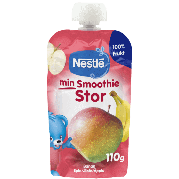 Nestlé min smoothie stor eple