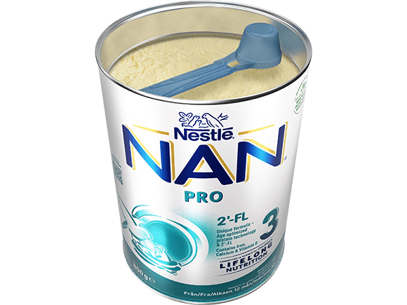 Nestlé NAN PRO 3 pulver 800g boks open 3