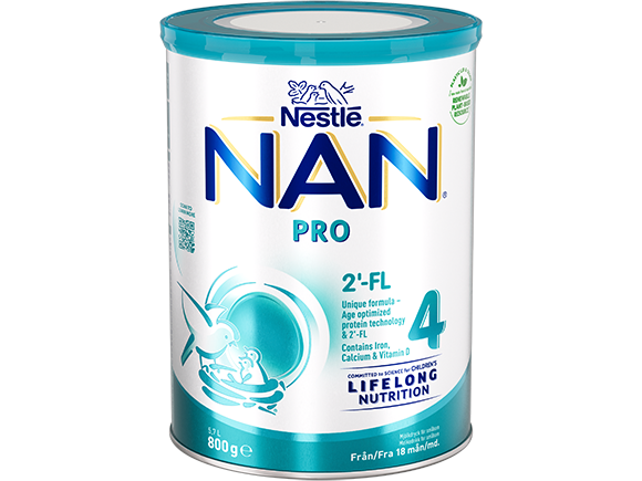 Nestlé NAN PRO 4,  melkedrikk for småbarn 800g boks