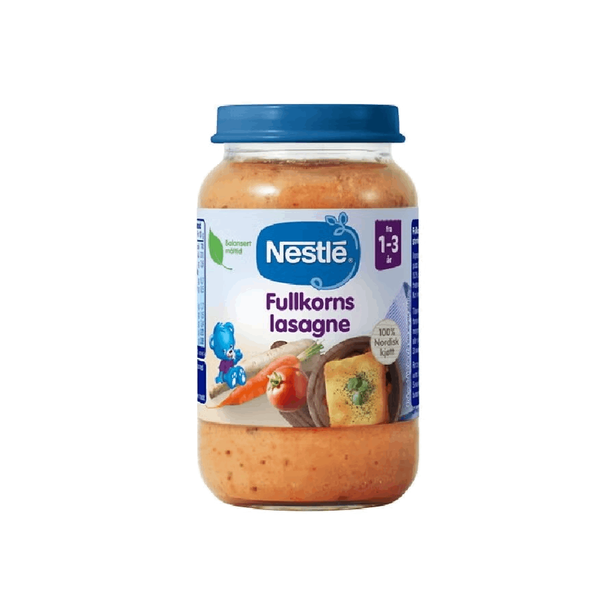 Nestlé Fullkornslasagne - Fra 1 år 