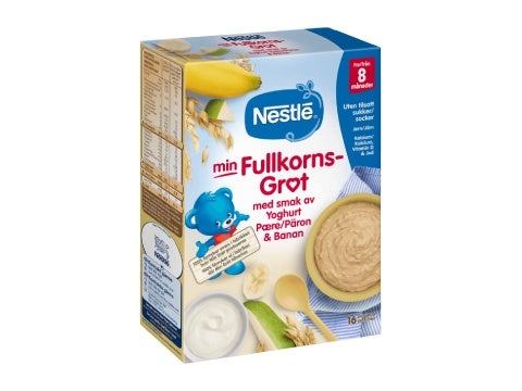 Nestlé min Fullkornsgrøt med Yoghurt Pære & Banan