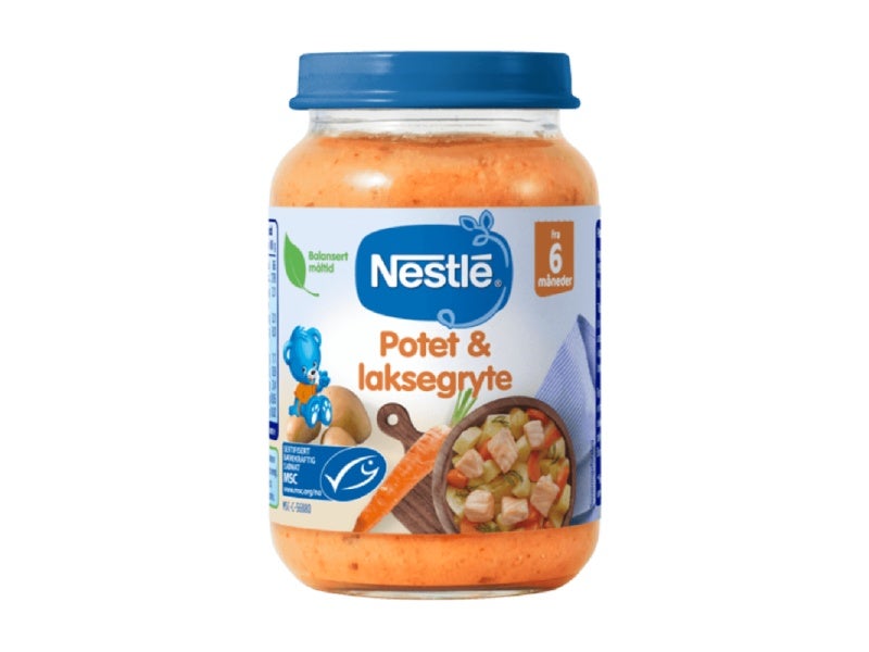 Nestlé Potet og laksegryte