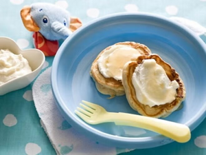 Bananpannkakor: 8-11 månader