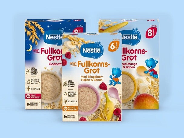 NESTLÉ® Min Fullkornsgrøt