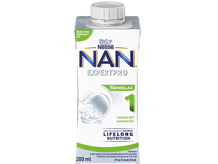 Nestlé NAN EXPERTPRO SENSILAC 1 drikkeklar morsmelkerstatning 200ml tetra  for spedbarn fra fødselen