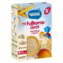 Nestlé min Fullkornsgrøt med Mango og Banan