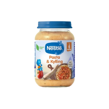 Pasta & Kylling - Fra 6 måneder