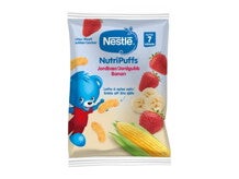 Nestlé NutriPuffs Jordbær, Banan - Från 7 måneder
