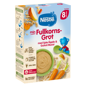 Nestlé min Fullkornsgrøt med Eple og Gulrot