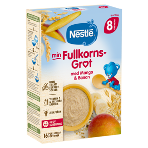 Nestlé min Fullkornsgrøt med Mango og Banan