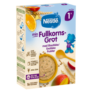 Nestlé min Fullkornsgröt med Exotisk frukt