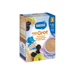 Nestlé min Fullkornsgrøt med Sviske & Eple - Fra 6 måneder 