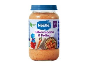 Nestlé Fullkornspasta Kylling - Fra 1 år Nestlé Fullkornspasta Kylling - Fra 1 år