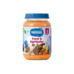 Nestlé Potet og Kjøttboller - Fra 8 måneder