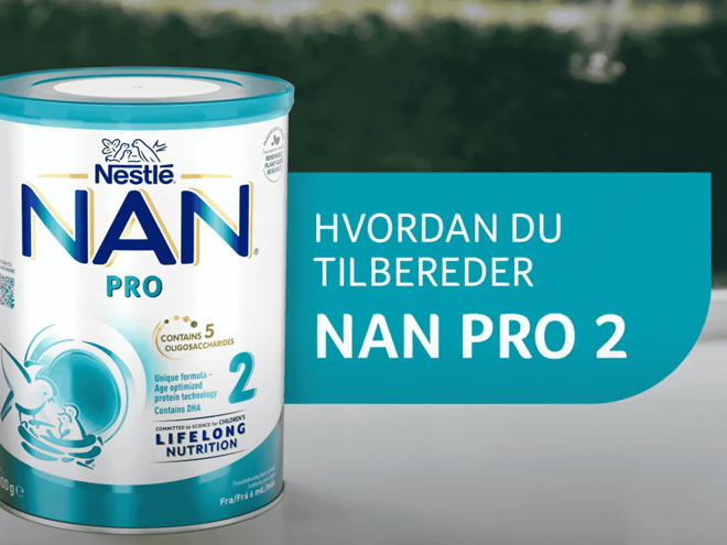HVORDAN TILBEREDER DU NAN PRO 2 