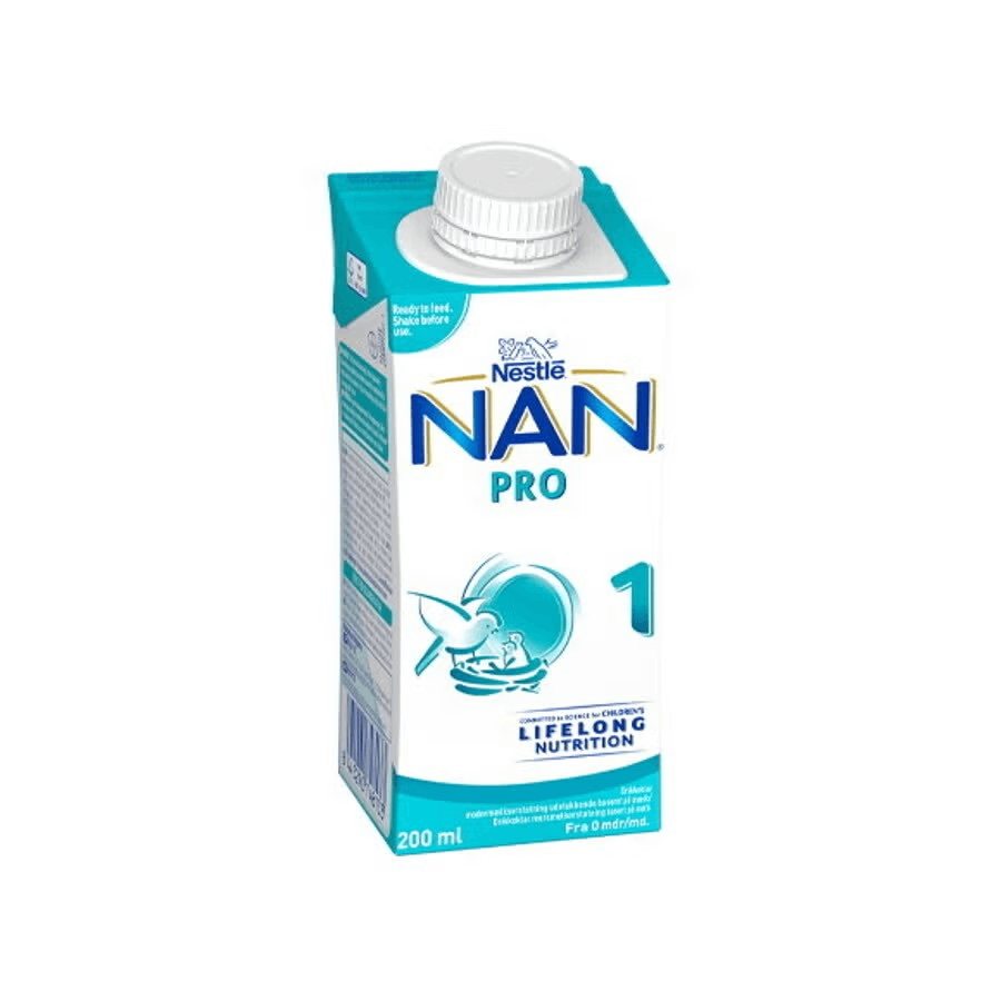 Nestlé NAN PRO 1 drikkeklar morsmelkerstatning 200 ml