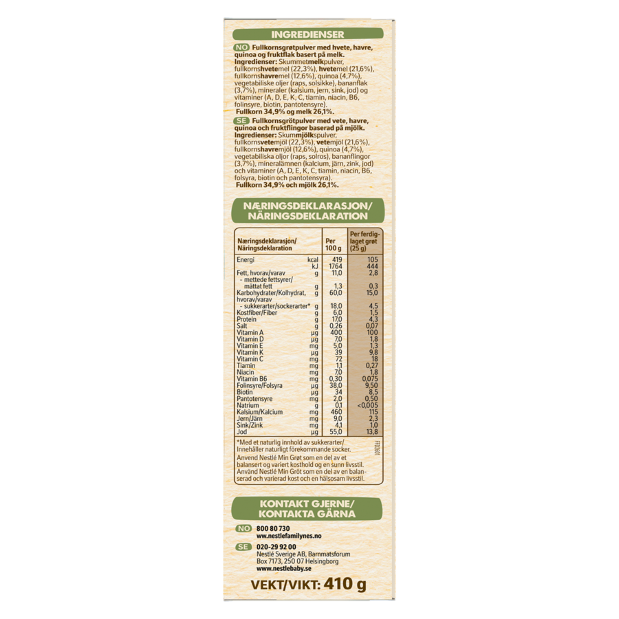 13999532 Min Grot Quinoa Banana 1Y