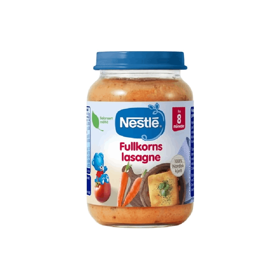 Nestlé Fullkornslasagne - Fra 8 måneder