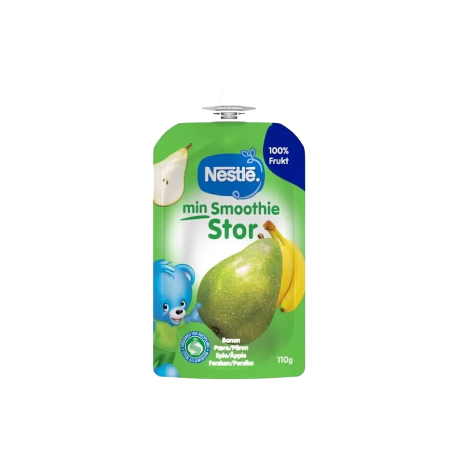 Nestlé min Smoothie Stor Banan, Pære, Eple fra 6 måneder