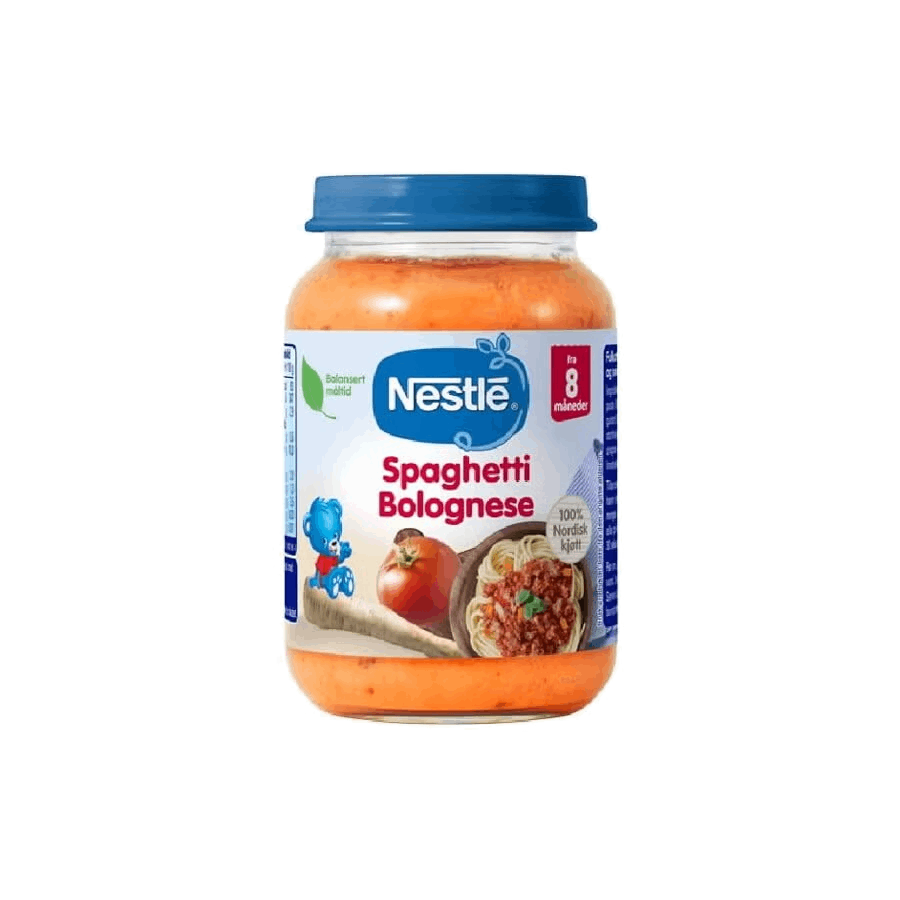Nestlé Spaghetti Bolognese - Fra 8 måneder