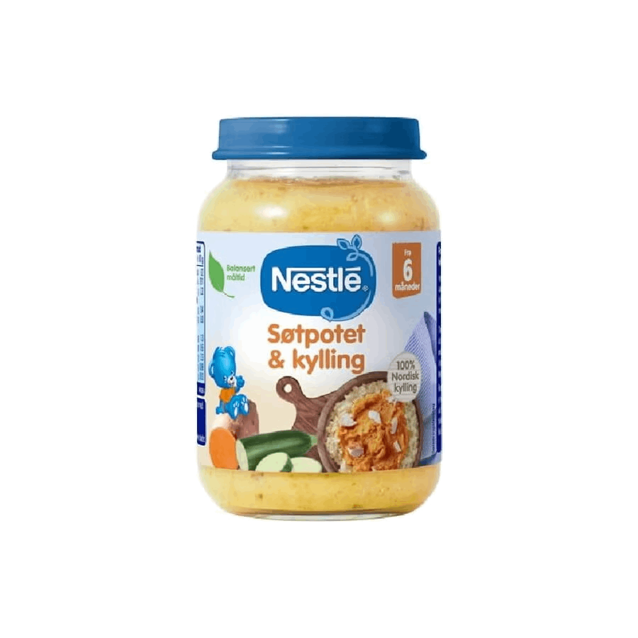 Nestlé Søtpotet & Kylling - Fra 6 måneder