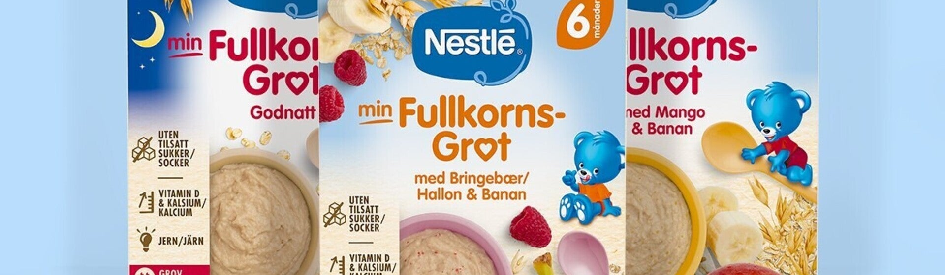 NESTLÉ® Min Fullkornsgrøt