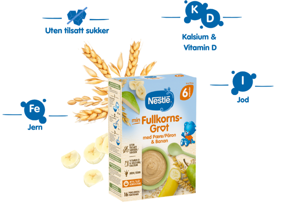 Nestlé min Fullkornsgrøt