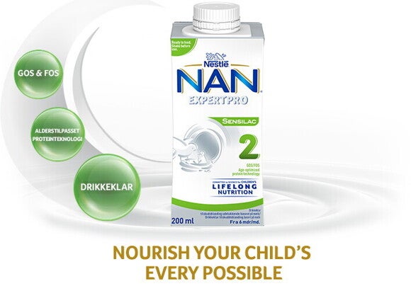 NAN EXPERTPRO SENSILAC 2 200ml tilskuddsblanding