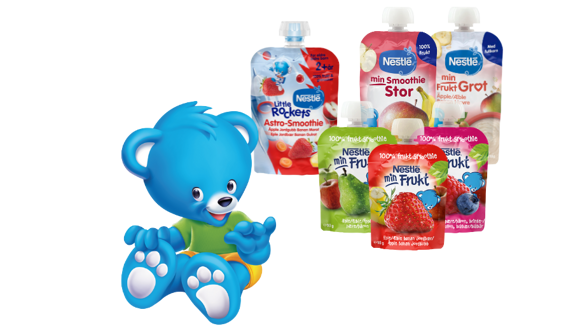 Nestlé klemmeposer Nestlé klemmeposer