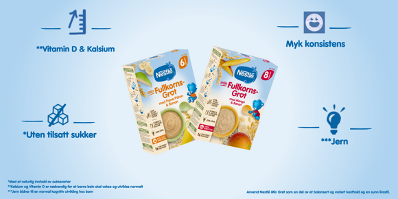 Nestlé min Fullkornsgrøt