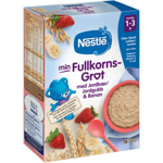 Nestlé min Fullkornsgrøt med Jordbær & Banan - Fra 1 år